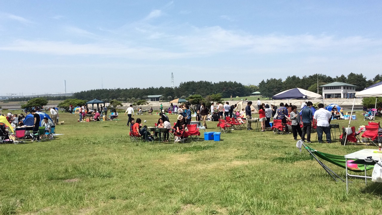 葛西海浜公園 西なぎさバーベキューエリア バーベキューレンタルのbbq Park