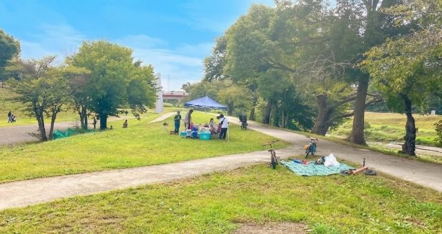 バーベキューエリア