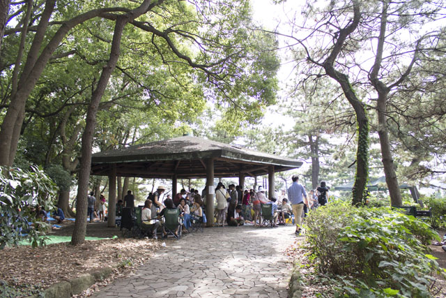 大井ふ頭公園　屋根付きバーベキュー場