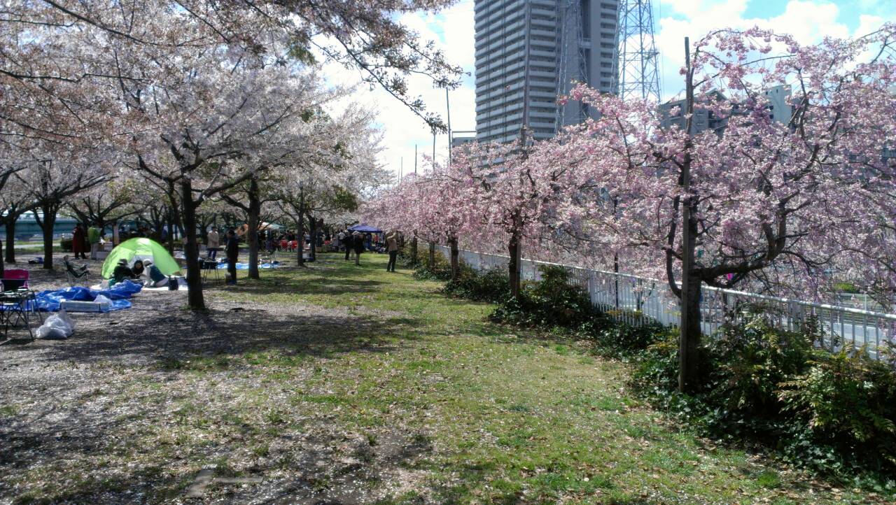 小松川公園／バーベキュー場／BBQ／バーベキューレンタル／配達／東京／江戸川区