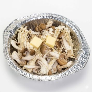 きのこのホイル焼き