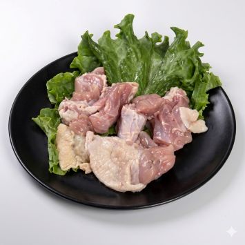 鶏もも肉炭焼き
