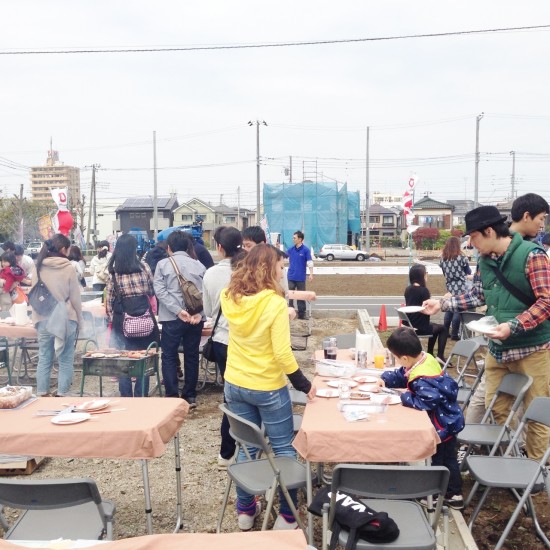 大勢のお客様