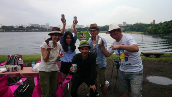 2014年6月25日 大井ふ頭中央海浜公園へのお届け