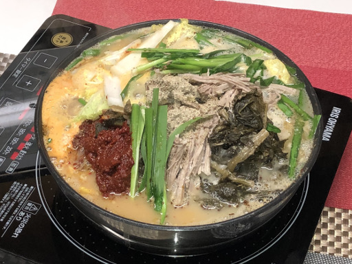 カムジャタン煮込み開始