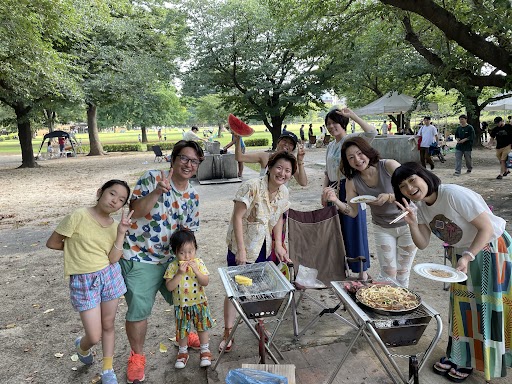 高井様・木場公園・2022年8月6日